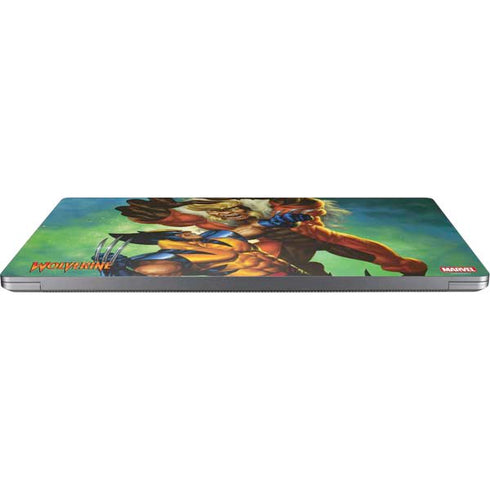 Marvel X-Men Wolverine Vs Sabretooth Universal Laptop 16in (13 x 9.4in) Skin